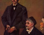 埃德加 德加 : Henri Rouart and His Son Alexis